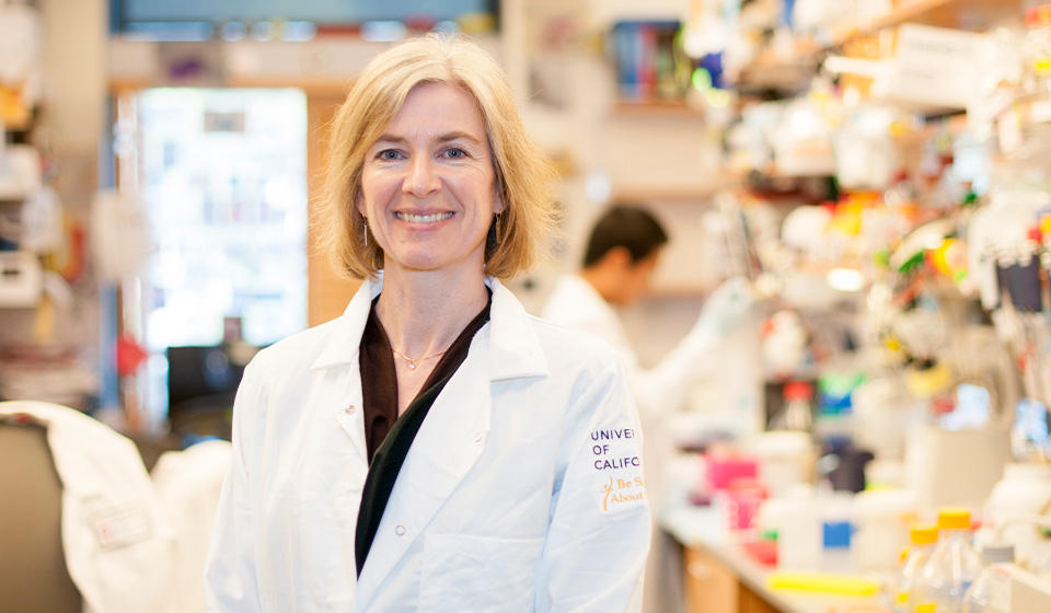 Jennifer Doudna. Photo by Keegan Houser.