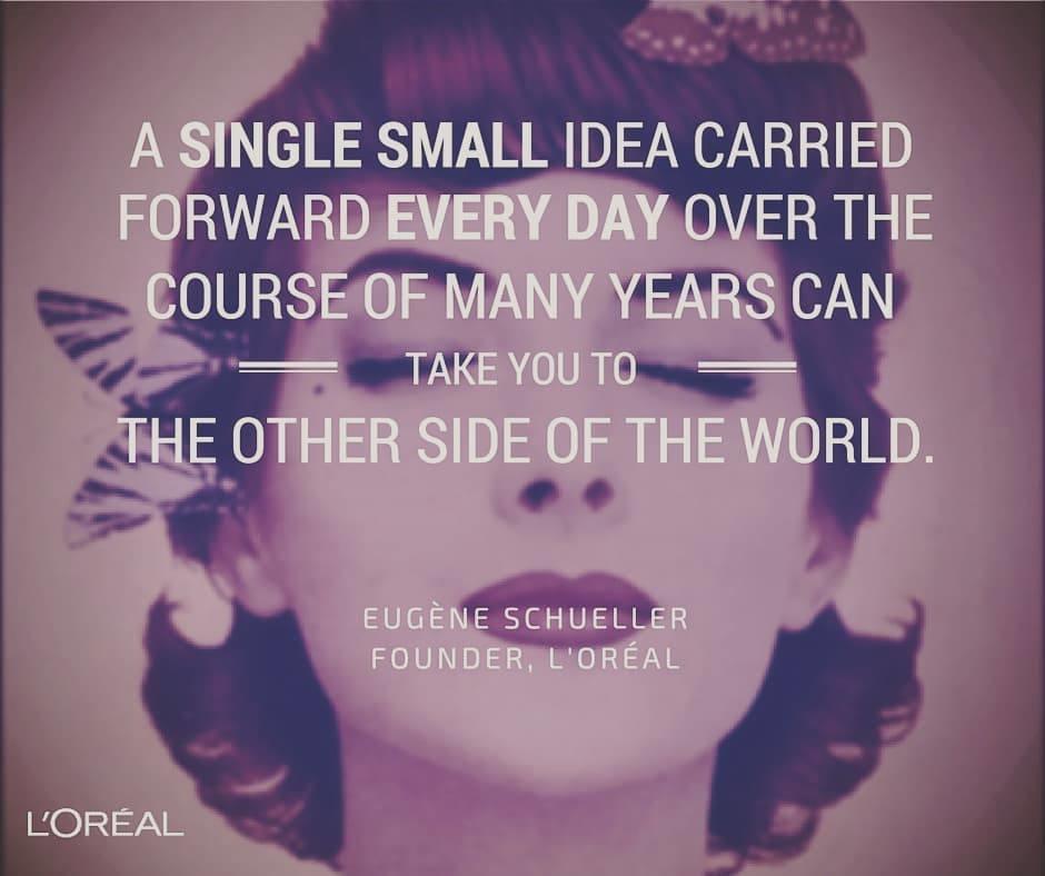 L'Oreal founder quote