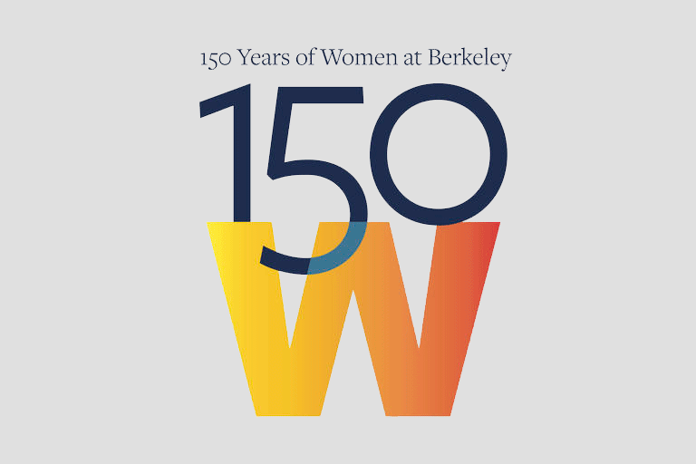 150th Celebration of Women at UC Berkeley logo