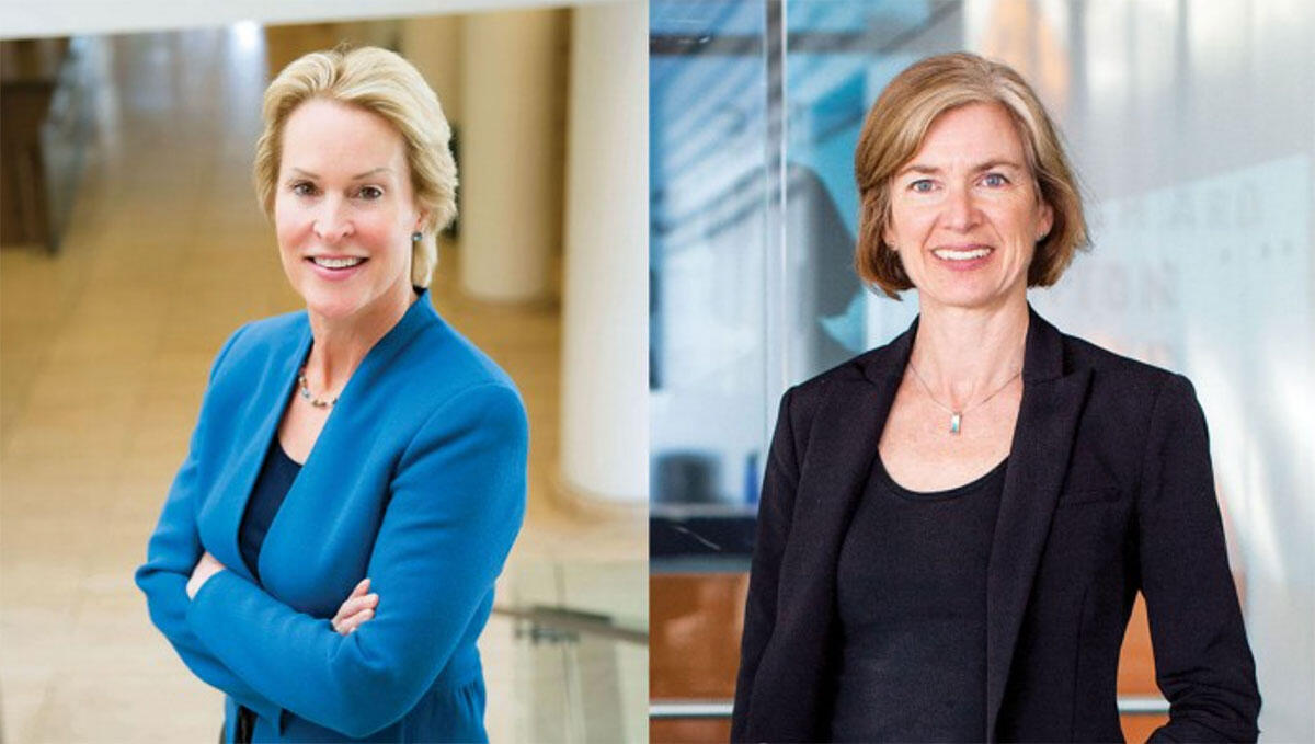 Frances Arnold and Jennifer Doudna