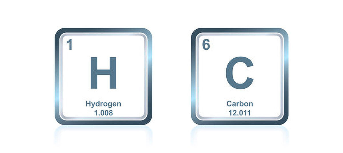 carbon and hydrogen on the periodic table