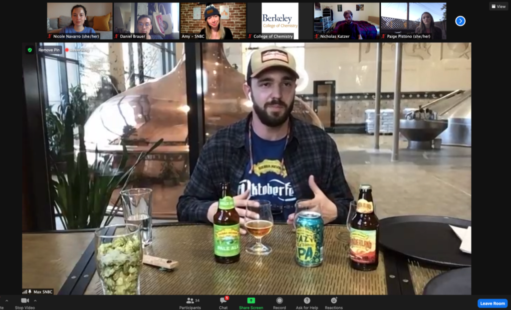 Sierra Nevada rep discusses beer samples