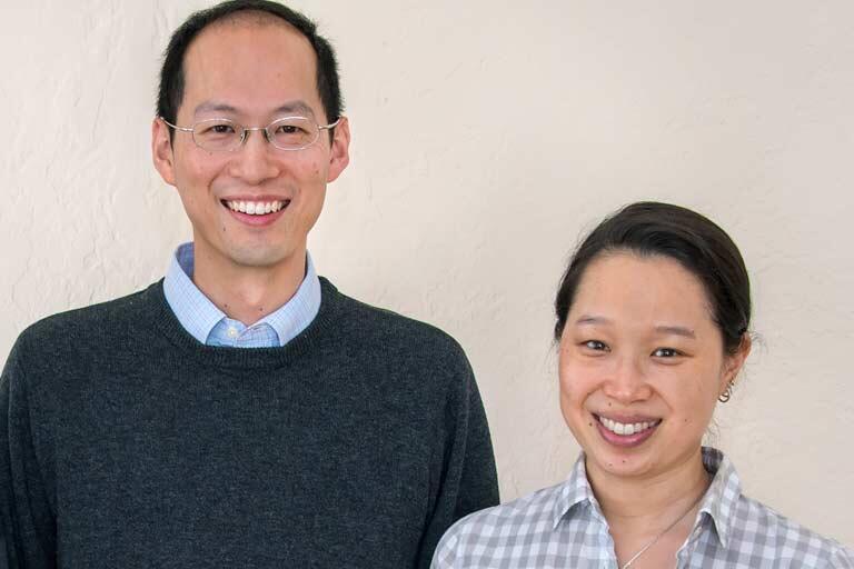 Professors Chris and Michelle Chang. College of Chemistry, UC Berkeley 