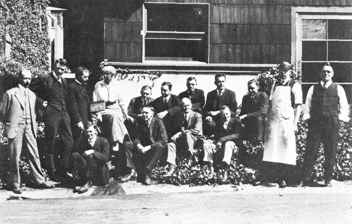 College of Chemistry Faculty, 1917