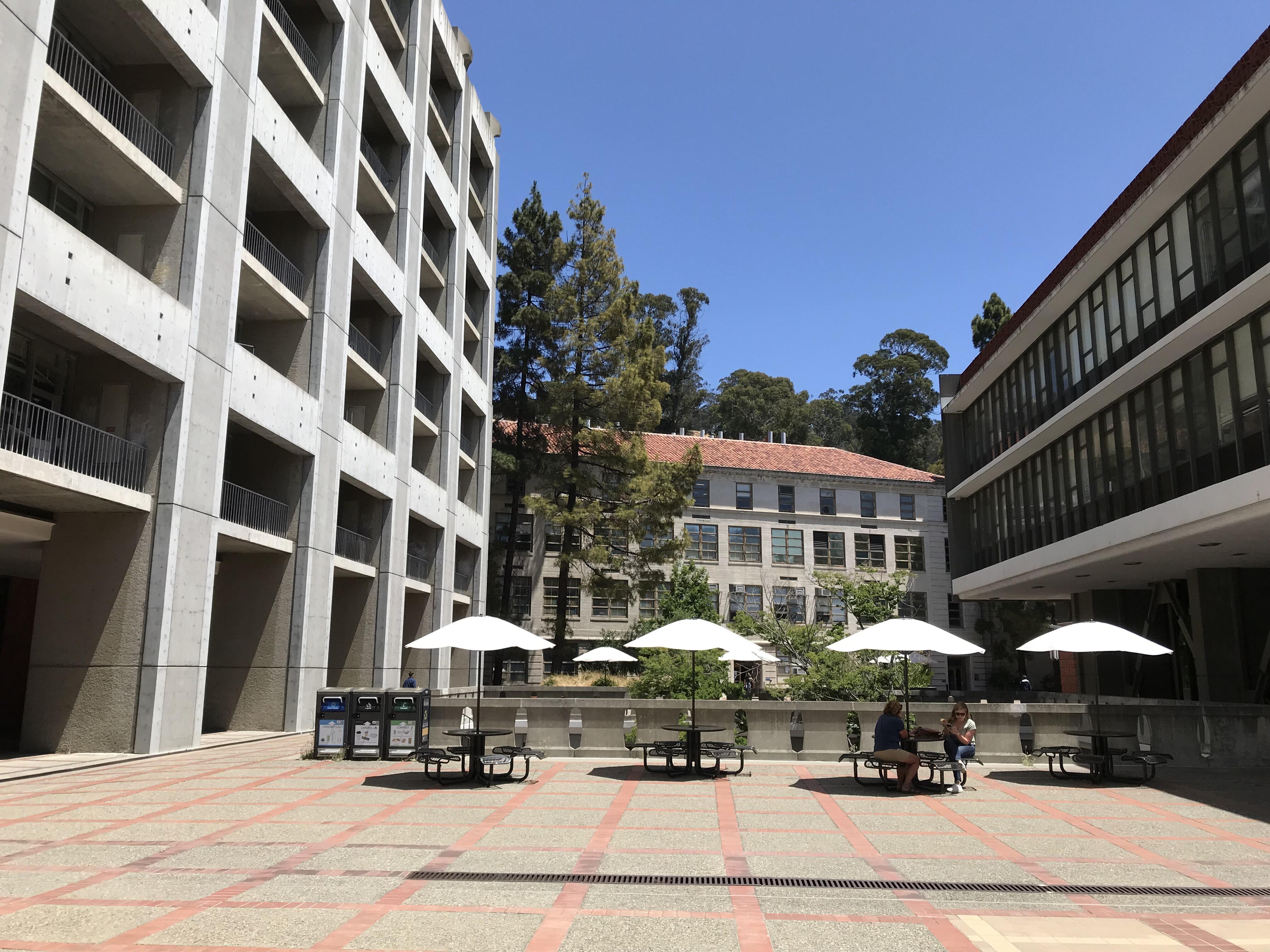 College of Chemistry courtyard