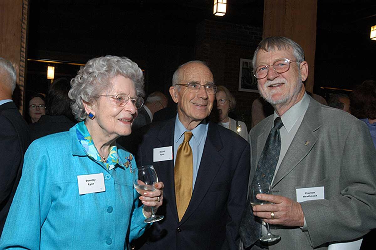 Dorothy Lyons, David Lyons, Clayton Heathcock