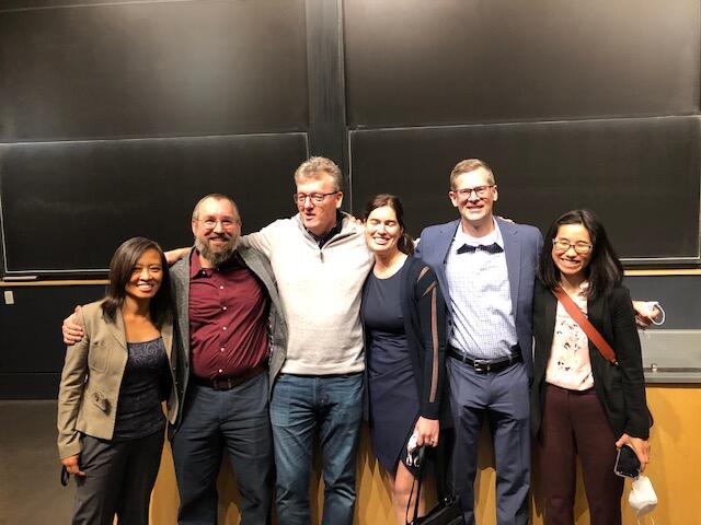 David MacMillan with group members from his time at Berkeley