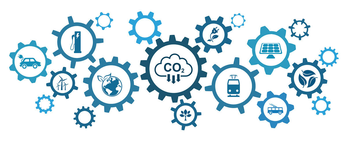 Energy innovation utilizing carbon dioxide, air, and water