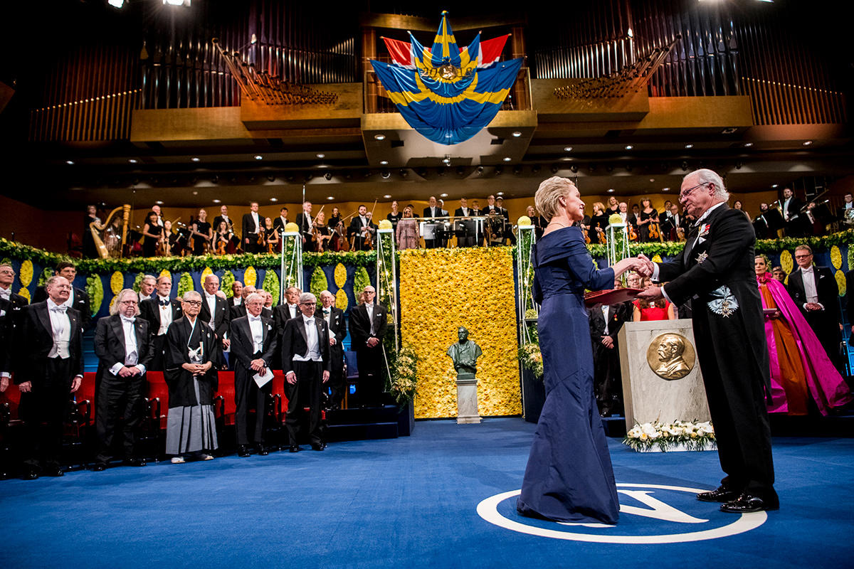 Frances Arnold receives Nobel Prize
