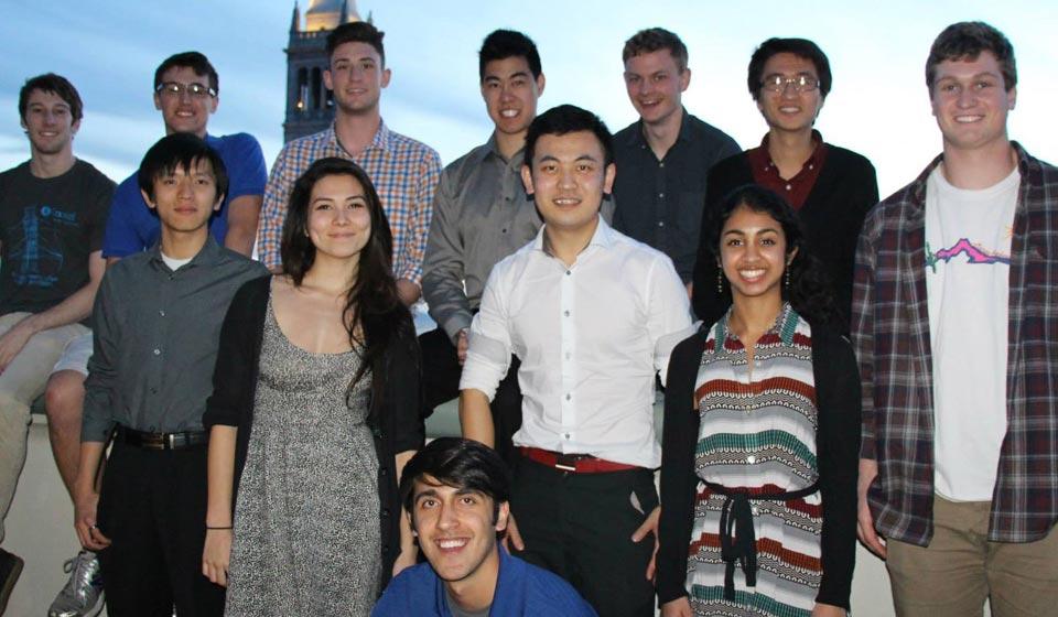 Berkeley AIChE student chapter officers