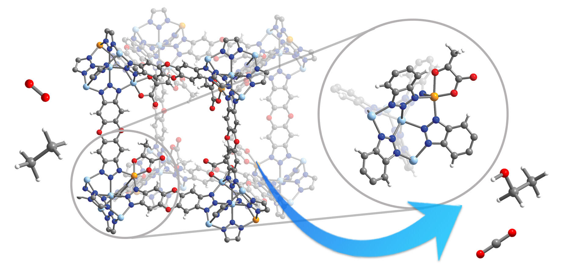 Detail of porous MOF. Jonas Börgel/UC Berkeley