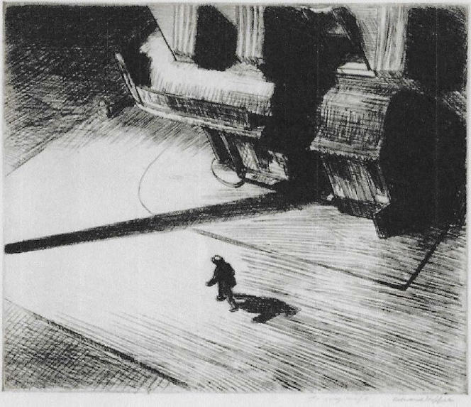 NIght Shadows by Edward Hopper