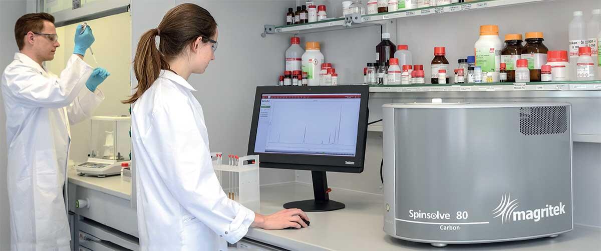 Magitrek spinsolve 80 spectrometer