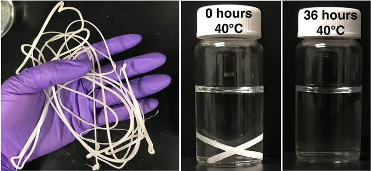 Plastic degradation example