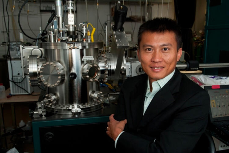 Yi Cui, , director of the Precourt Institute for Energy at Stanford University.