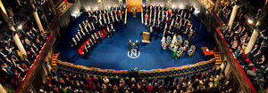 Nobel Laureate ceremony December 10th