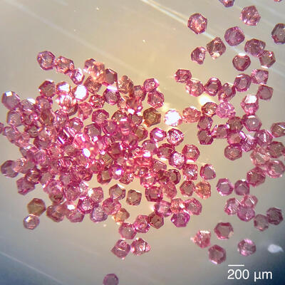 Diamonds used in spin technology
