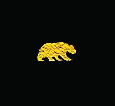 Photoluminescent image of the California Golden Bears logo 
