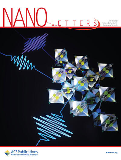 Nano letters cover art from the lab of Michael Zuerch