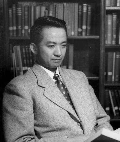 Harvey Itano at CalTech in 1954